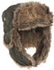 WINTER CAP WITH FAUX-FUR - Mil-Tec - OD
