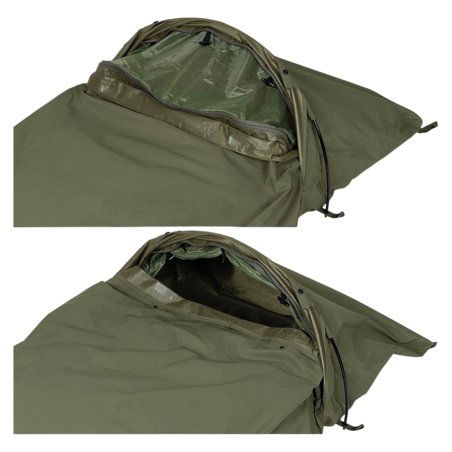 Sac de dormit cu arc Hooped Bivy - Verde OD - MFH