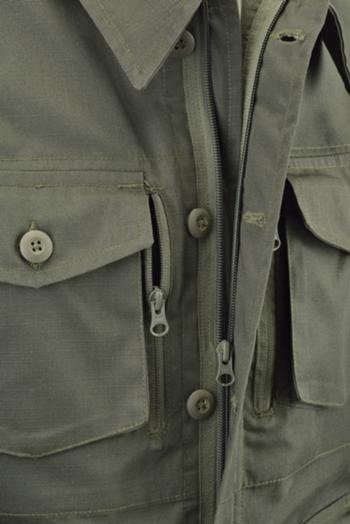 DEFCON 5 PANTHER JACKET RIP STOP POLYCOTTON OD Green