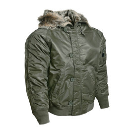 JACHETA N2B - VERDE - M-TRAMP