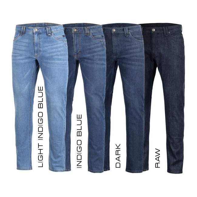 Pantaloni tactici - Jeans - JASON - PENTAGON - Albastru Indigo Deschis - Lungime 30