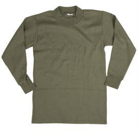 Bluza Belgiana OD cu maneca lunga - Surplus Militar