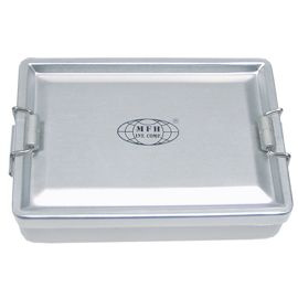 Box, alu, waterproof, silver