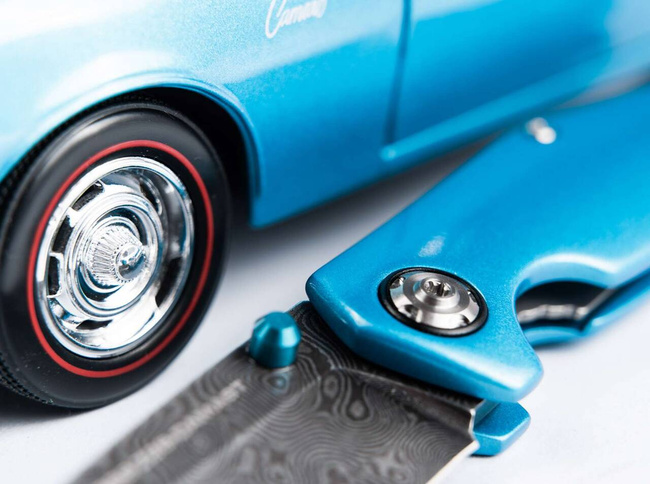 DAMASCUS KNIFE 1969 Z28-DAMAST - BOKER