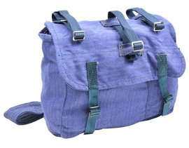 Sac militar de merinde albastru, post-WWII, Surplus Armata Romana - Ca nou