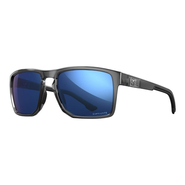 Ochelari tactici - Lenses: CAPTIVATE Polarized Blue Mirror Frame Gloss Crystal Grey - WILEYX