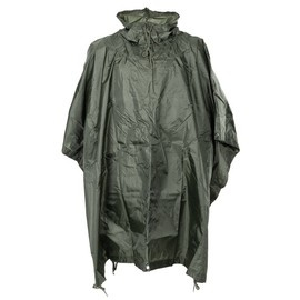 RIP-STOP PONCHO, RAINCOAT - 144 x 223 CM - MFH® - OD GREEN