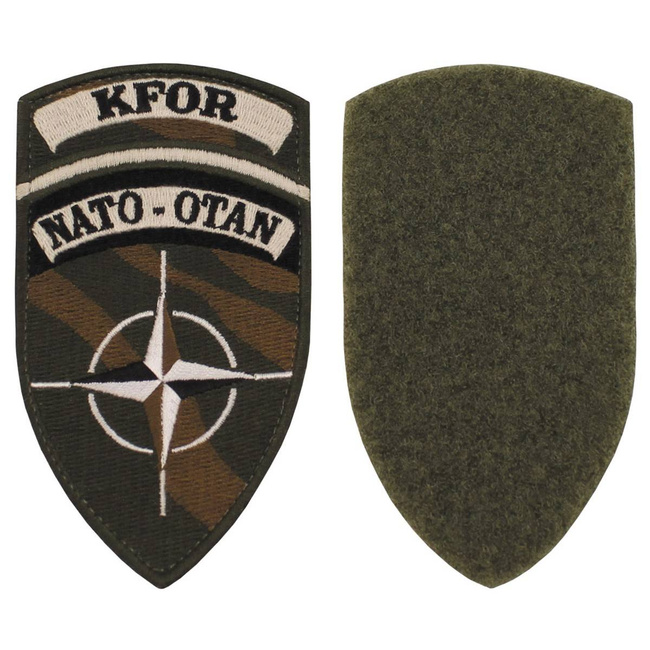 VELCRO PATCH KFOR - NATO-OTAN - LIKE NEW
