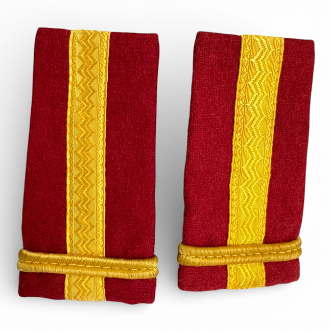 OFFICER RANKS, INFANTRY, MUSIC - MAJOR WITHOUT A MARK, RED CITY - MILITARY SURPLUS ROMANIAN ARMY - USED