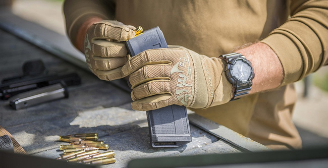 MANUSI RANGE TACTICAL GLOVES negru / gri