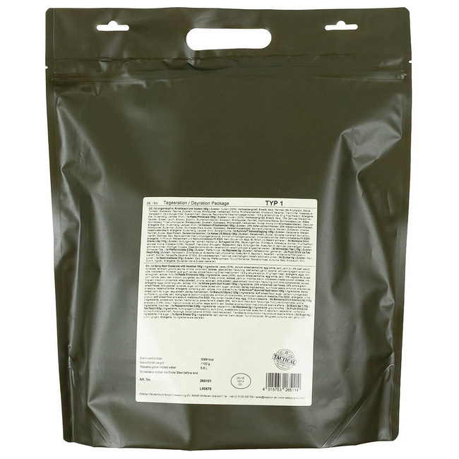 Pachet cu ratie de mancare pentru o zi, Tip I, Trek 'n Eat