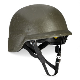 Casca militara de protectie din KEVLAR - Surplus Militar Armata Germana BW - Verde OD - Ca Noua