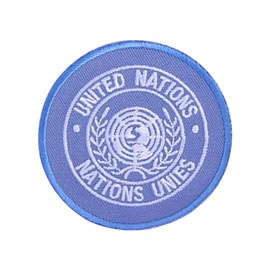 PATCH TEXTIL UNITED NATIONS - ALBASTRU
