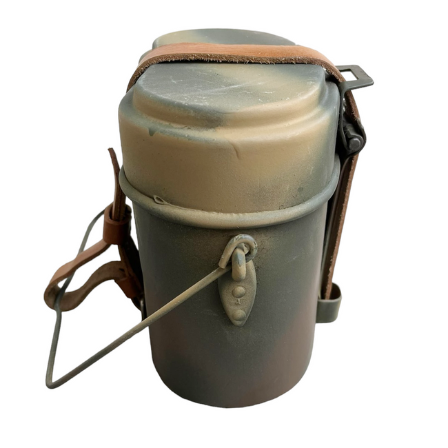 Gamela model M31 germană WW2  - Repro vopsită camuflaj 3 culori (Normandia)