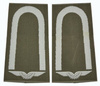 EMBLEMA - GENUINE GERMAN AIR FORCE O.D./SILVER SHOULDER LOOPS ´UNTEROFFIZIER´