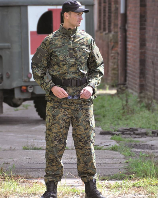 PANTALONI AMERICANI DE TEREN - MATERIAL RIP STOP - WOODLAND DIGITAL