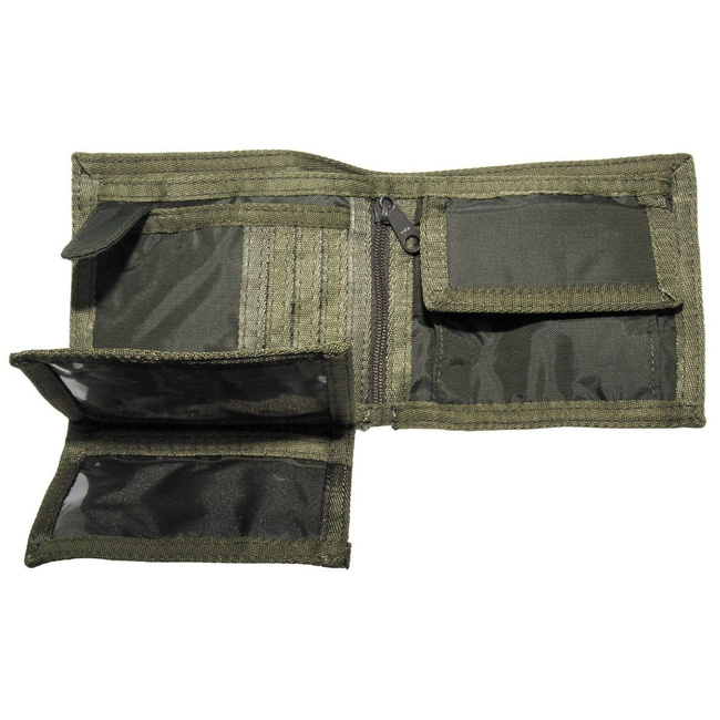 Wallet, nylon, BW camo, cordura