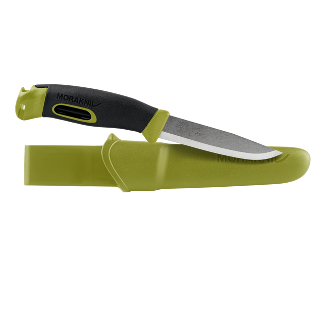 CUȚIT CU LAMĂ FIXĂ - COMPANION SPARK - MORAKNIV® - VERDE