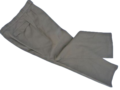 PANTALONI DE UNIFORMA VINTAGE DIN LANA DT/VT- SURPLUS MILITAR ARMATA OLANDEZA - TINUTA DE ZI CU ZI - VERDE OD - IN STARE BUNA