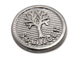 Emblem 9 mm nickel-plated - Boker