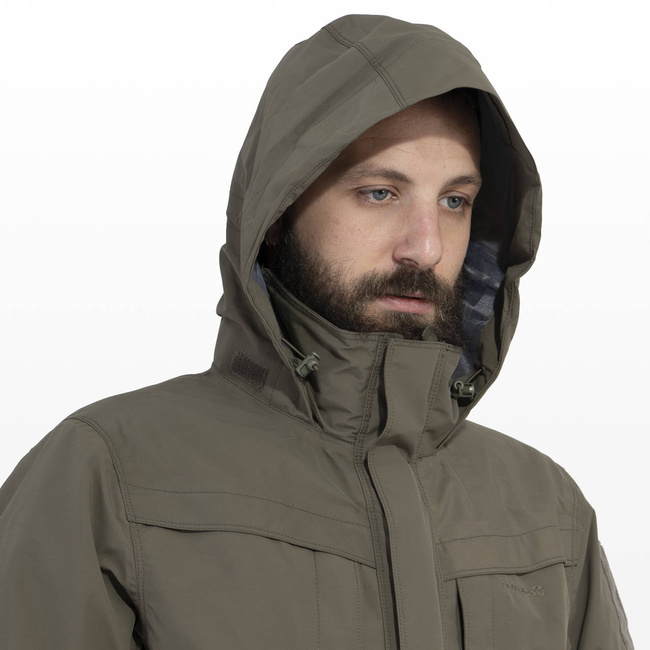JACHETA PARKA SHELL - IMPERMEABILĂ - "HURRICANE" - PENTAGON® - RAL7013