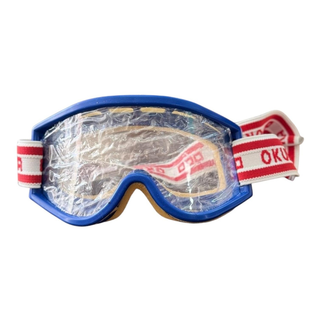 Ochelari de protectie flexibili cu viziera transparenta din plastic rezistent  - OKULA - Surplus Militar Armata Romana - In Stare Buna