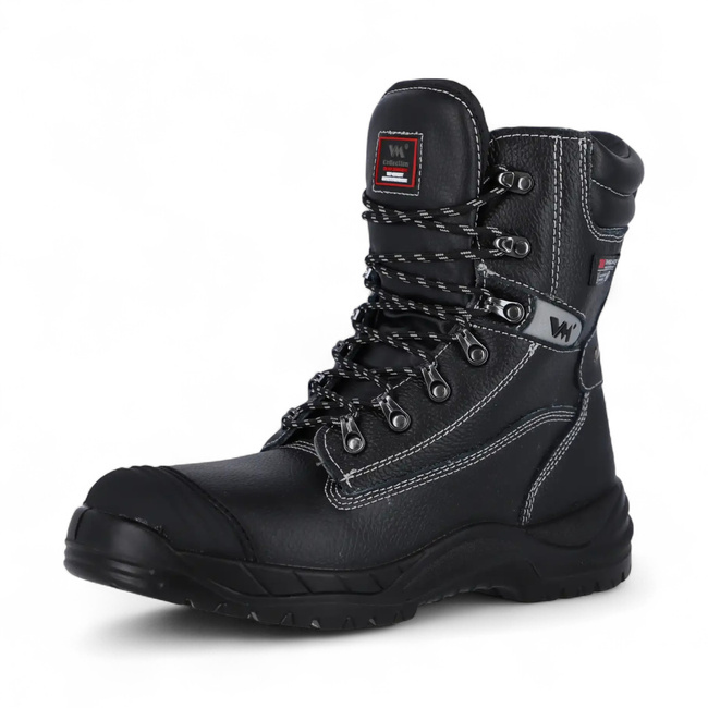Safety boots - LONDON 2330-S3 CI – with steel toe cap and anti-perforation midsole - Black - VM