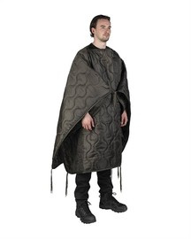 CAPTUSEALA PENTRU PONCHO - MULTIFUNCTION - 210 x 150 CM - Mil-Tec - VERDE OD