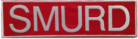 Emblema SMURD spate (mesaj personalizat)