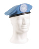BERETA GERMANA - NATIUNILE UNITE (UN/ONU) - ALBASTRU DESCHIS - SURPLUS MILITAR - UZATA