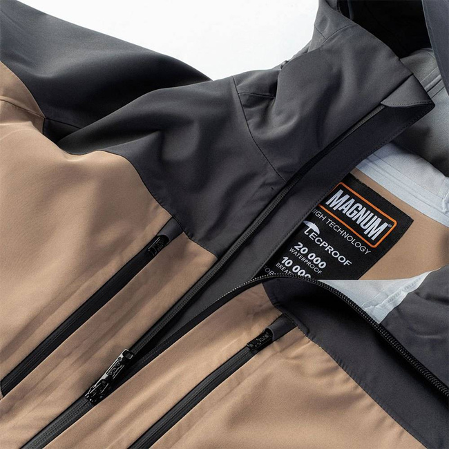 Magnum Hardshell Jacket - Pine Bark/ Phantom