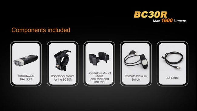 Flashlight Fenix BC30R