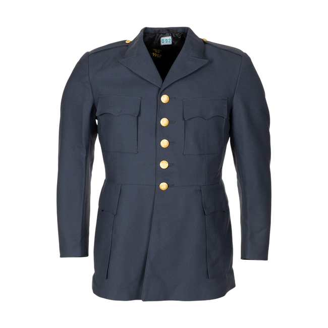 UNIFORM JACKET - SWEDISH AIR FORCE M60 - NAVY BLUE - LIKE NEW