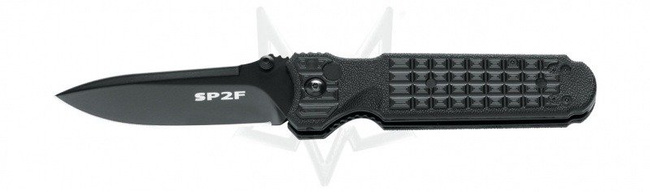 Cutit Fox Predator II 2F Liner Lock negru