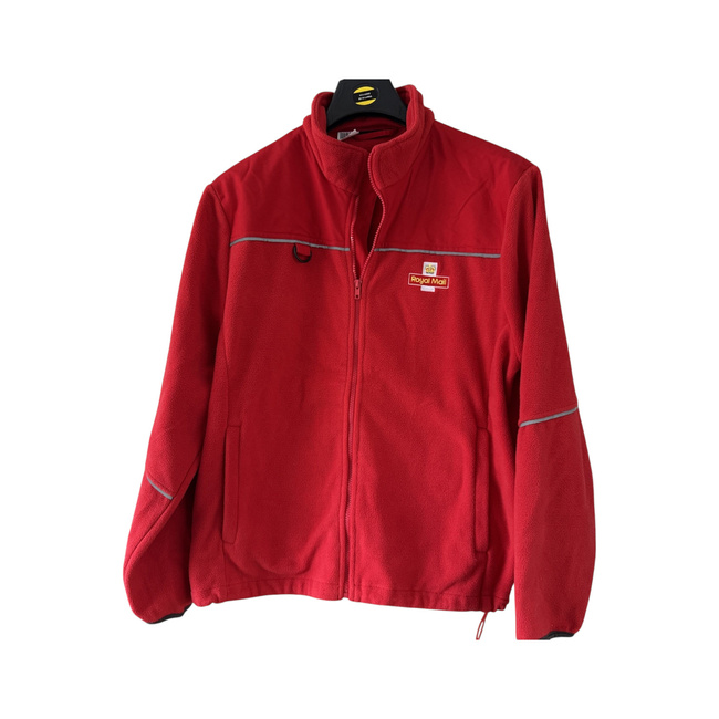 Royal Mail fleece jacket - British Army surplus - Red - Used