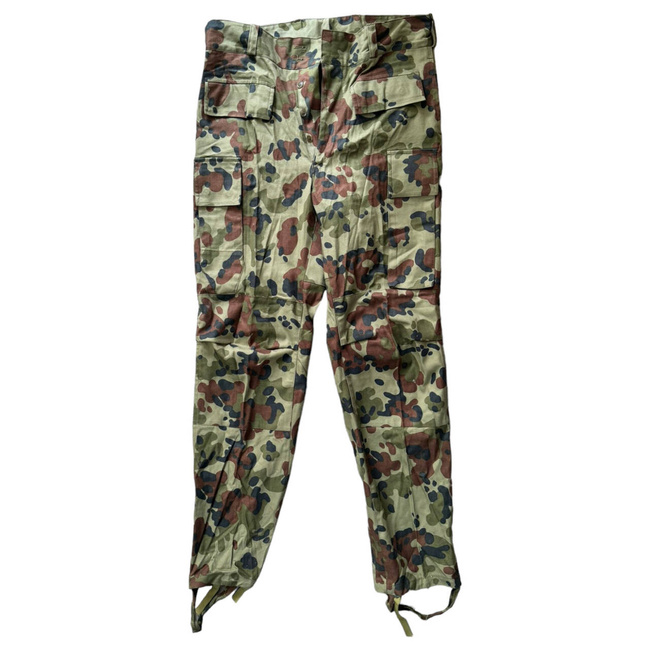 COSTUM RAR - CAMUFLAJ MOZAIC DALMATIAN - SURPLUS ARMATA ROMANA ANII `90 - CA NOU