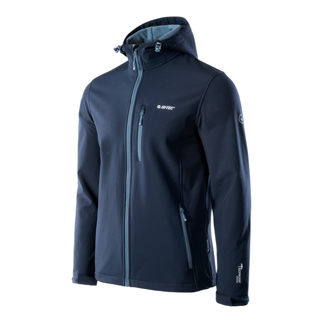JACHETA SOFTSHELL CAEN PENTRU BARBATI - DRESS BLUES/COPEL BLUE - MAGNUM