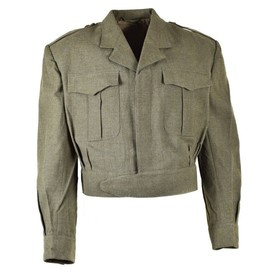BELGIAN IKE JACKET - OD - MILITARY SURPLUS - LIKE NEW