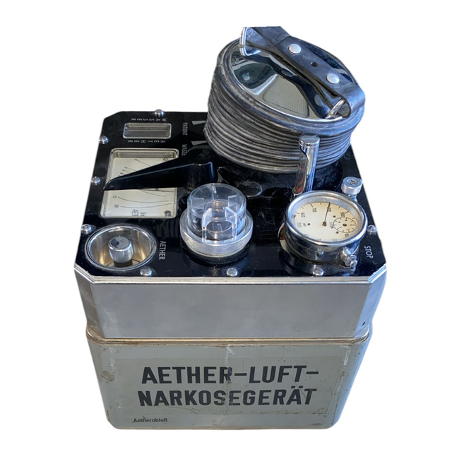VINTAGE MEDICAL DEVICE ÄETHER-LUFT -NARKOSEGERÄT - HAVO TYP N 02 - LIKE NEW