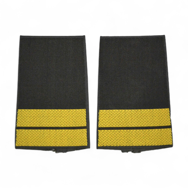 PERECHE GRADE ORIGINALE - LOCOTENENT DE RANG I MARINA - ARMATA GERMANA - MARINA - VERDE OLIVE/AURIU