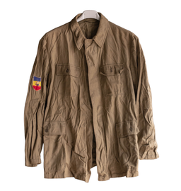 CAMASA MILITARA - GARZI PATRIOTICE - SURPLUS MILITAR ARMATA ROMANA - BEJ