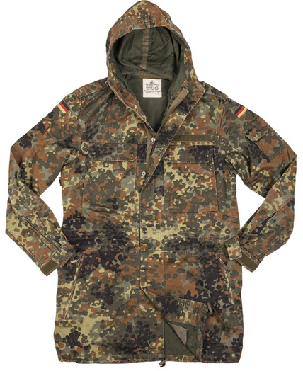 JACHETA PARKA GERMANA FARA CAPTUSEALA - SURPLUS MILITAR - UZATA