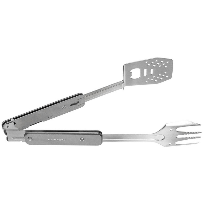 ROXON BBQ MULTIFUNCTION SET "MBT MINI" - 4 IN 1 - SILVER