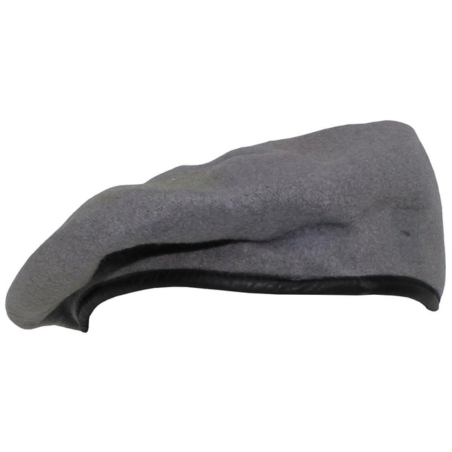 BERET - MILITARY SURPLUS FROM CZECH ARMY - GREY - LIKE NEW