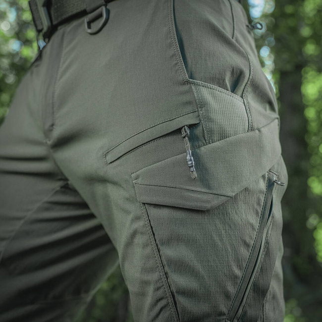 PANTALONI SCURTI AGGRESSOR SUMMER FLEX - ARMY OLIVE - M-TAC