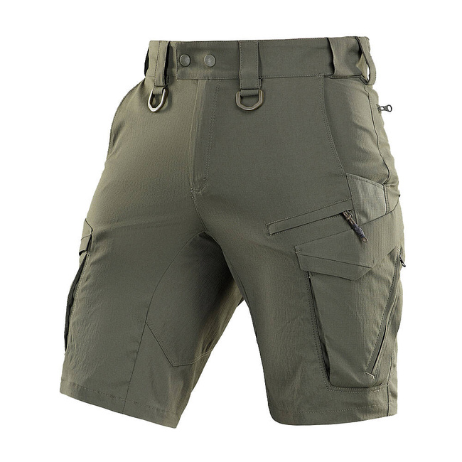 PANTALONI SCURTI AGGRESSOR SUMMER FLEX - ARMY OLIVE - M-TAC