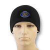 Winter fleece cap with insignia Local Police 2 - Black