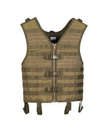 VESTĂ TACTICĂ MOLLE - "GEN.II" - Mil-Tec® - VERDE OD