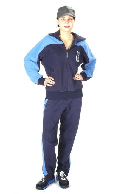 Bluza de trening - Surplus militar armata germana - Albastra - Uzata 