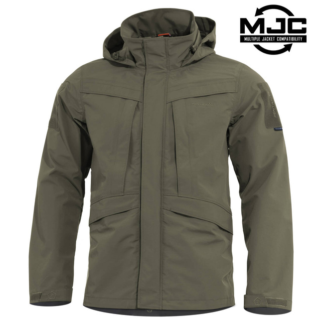 JACHETA PARKA SHELL - IMPERMEABILĂ - "HURRICANE" - PENTAGON® - RAL7013